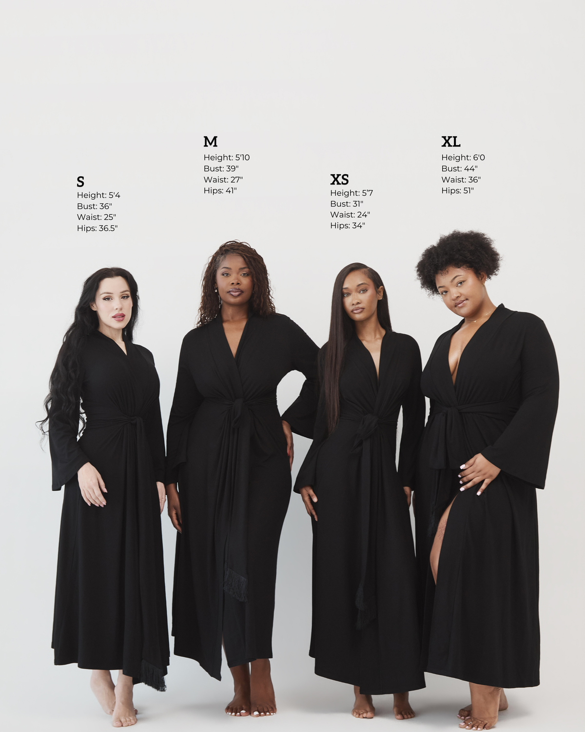 The Princess Robe-Black