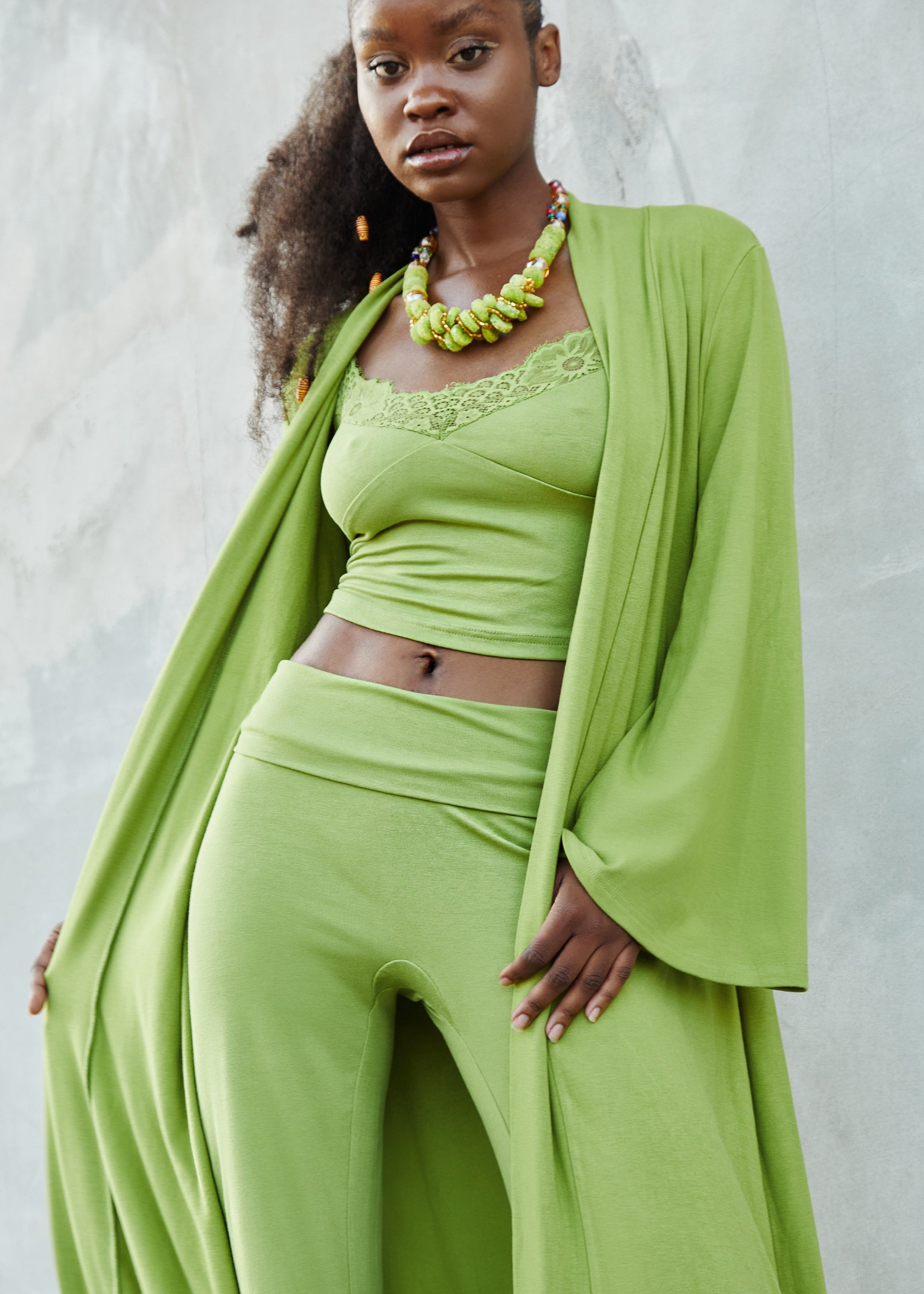 The Lace Cami-Kiwi