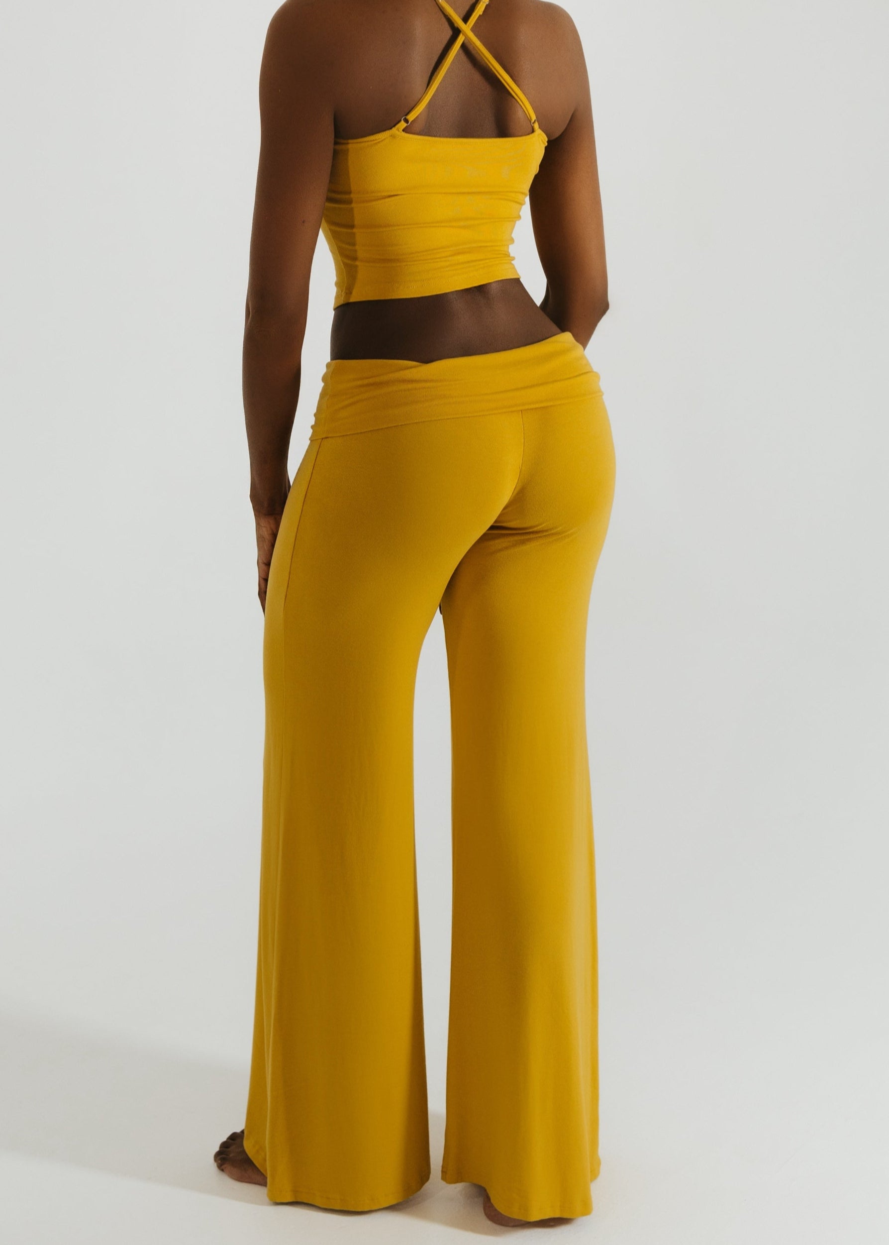 The Lounge Pants-Yellow