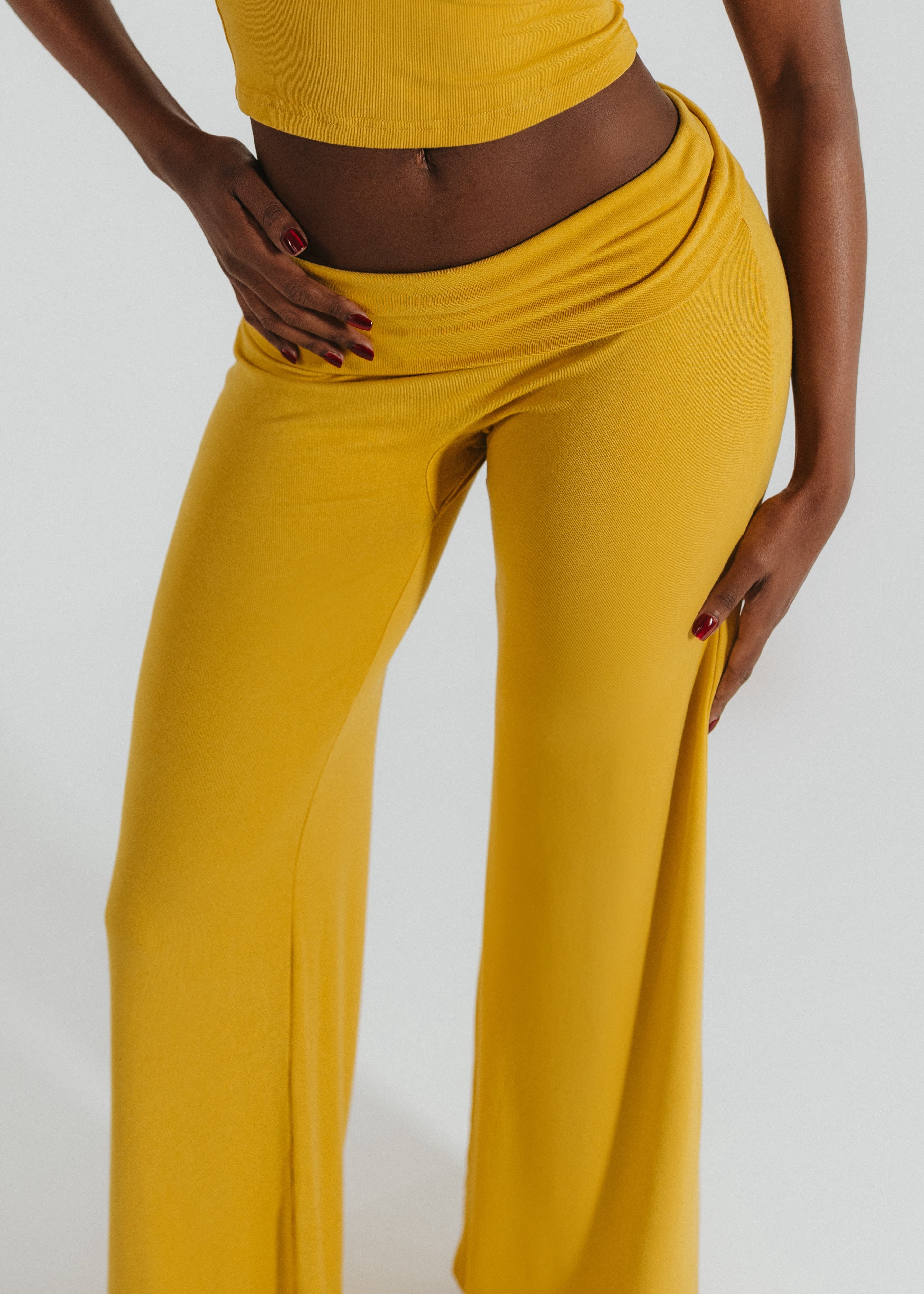 The Lounge Pants-Yellow